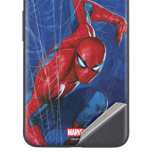 Marvel Spiderman World of Webs Google Pixel 4a 5G Skin